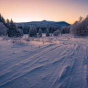 雪景色のフォト